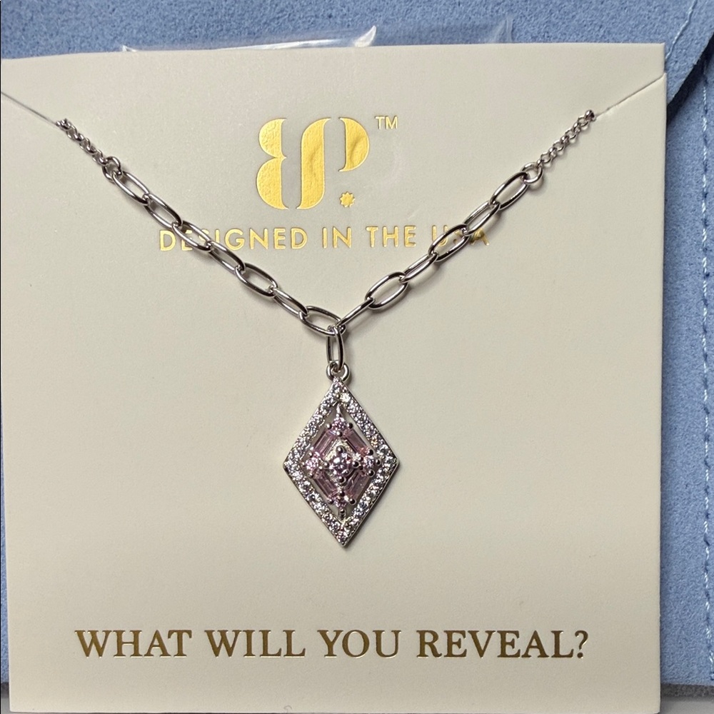 BP Sterling Silver Necklace - Let’s Explore Together